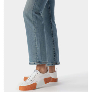 Superga - Sneakers Uomo Donna Bianco - 2660 Stripe Big Bumpers