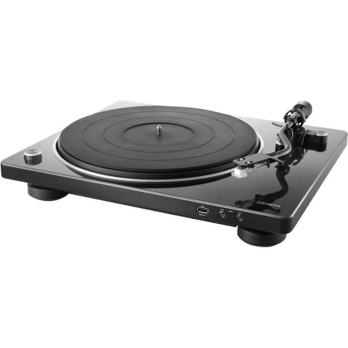 Platine vinyle DENON DP450USB noire