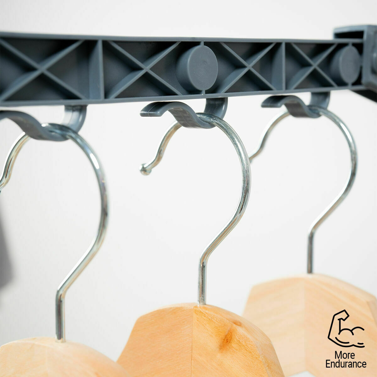 Pack Stendibancheria Verticale Pieghevole con Ruote e Piega Indumenti InnovaGoods