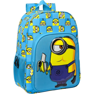 Mochila de 33 cm adapt.carro minions "minionstatic"