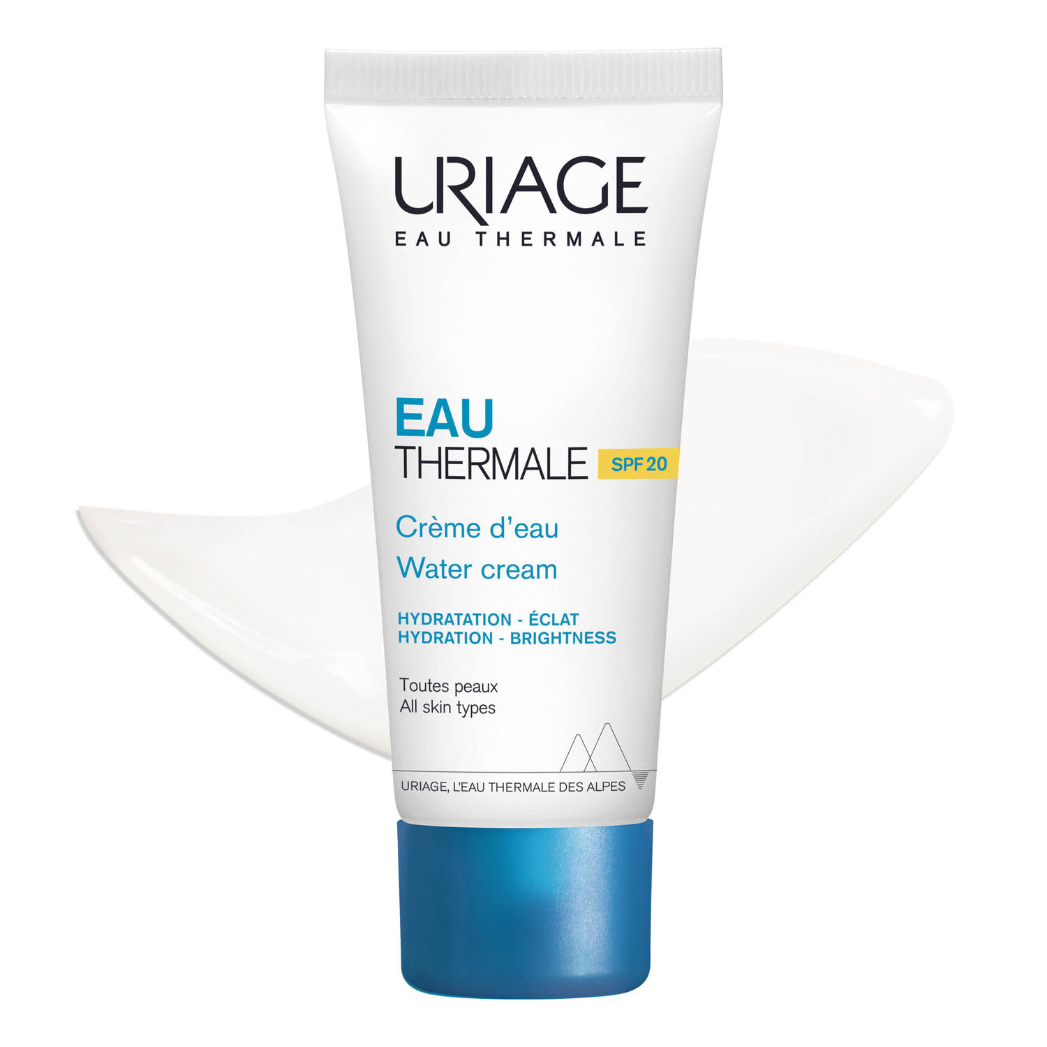 Eau Thermale - Crème d'Eau SPF20 - Hydrate, Protège & Illumine 40 ml