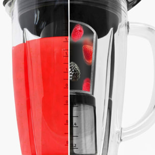 Cecotec Batidora de vaso Power Black Titanium 2500MAX