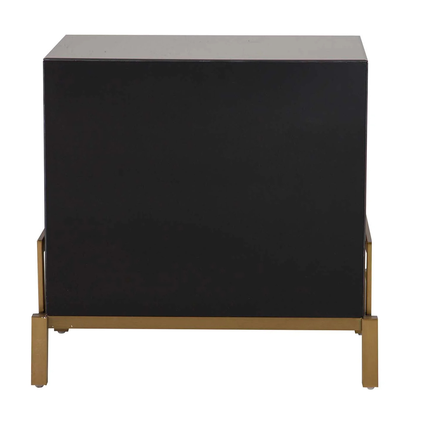 Mesita Espejo Acero Inoxidable Prestine 65x45x62cm