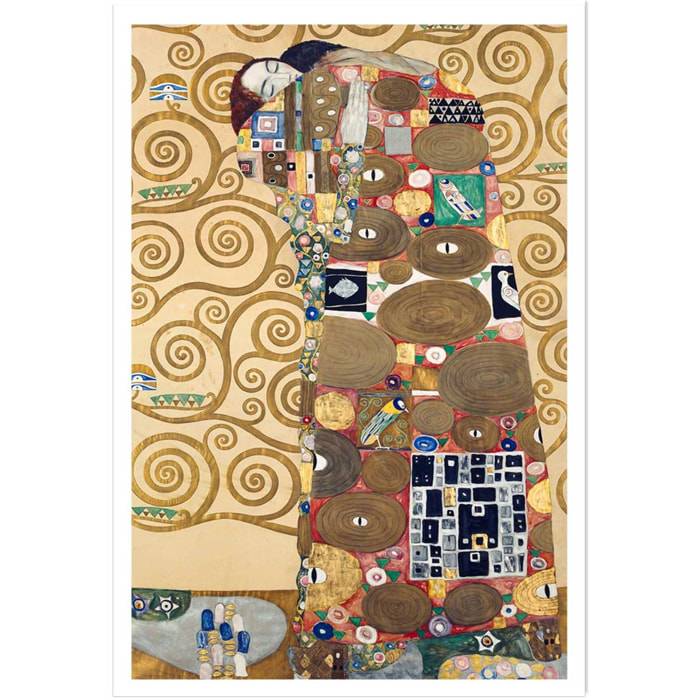 Affiche Accomplissement - Peinture de Gustav Klimt Affiche seule