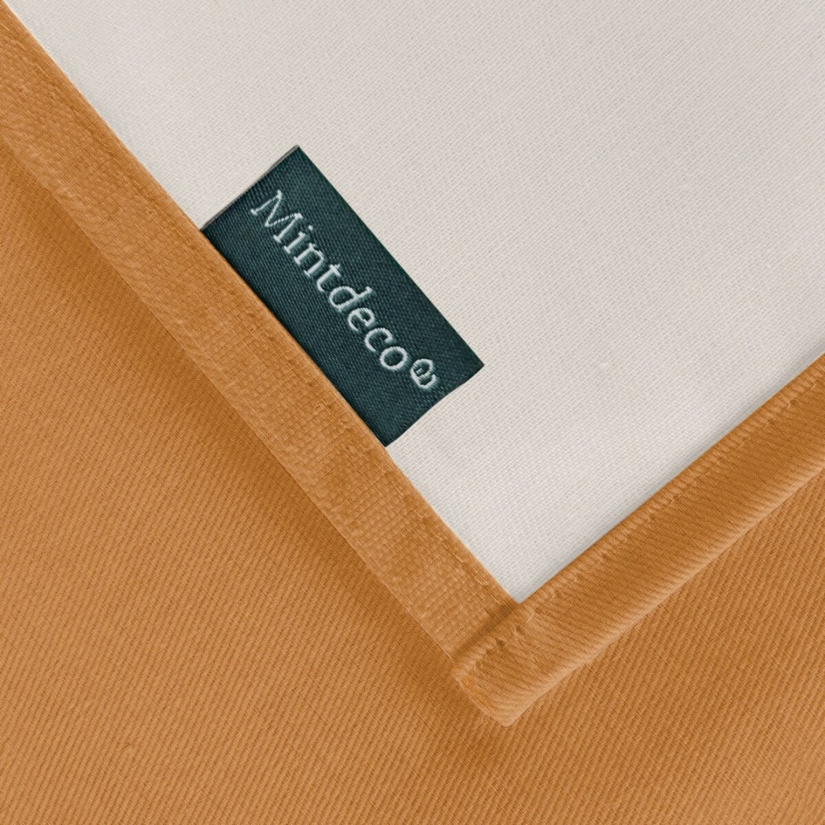 Nappe unie anti-tâches BRIA OCRE