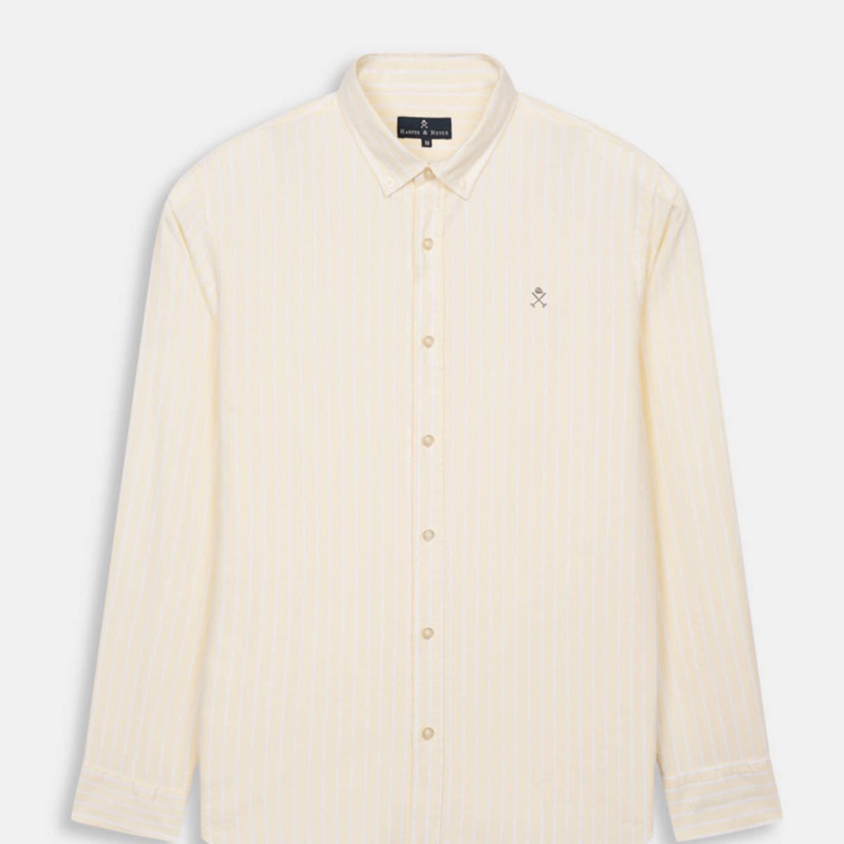 CAMISA SHORELINE STRIPED OXFORD