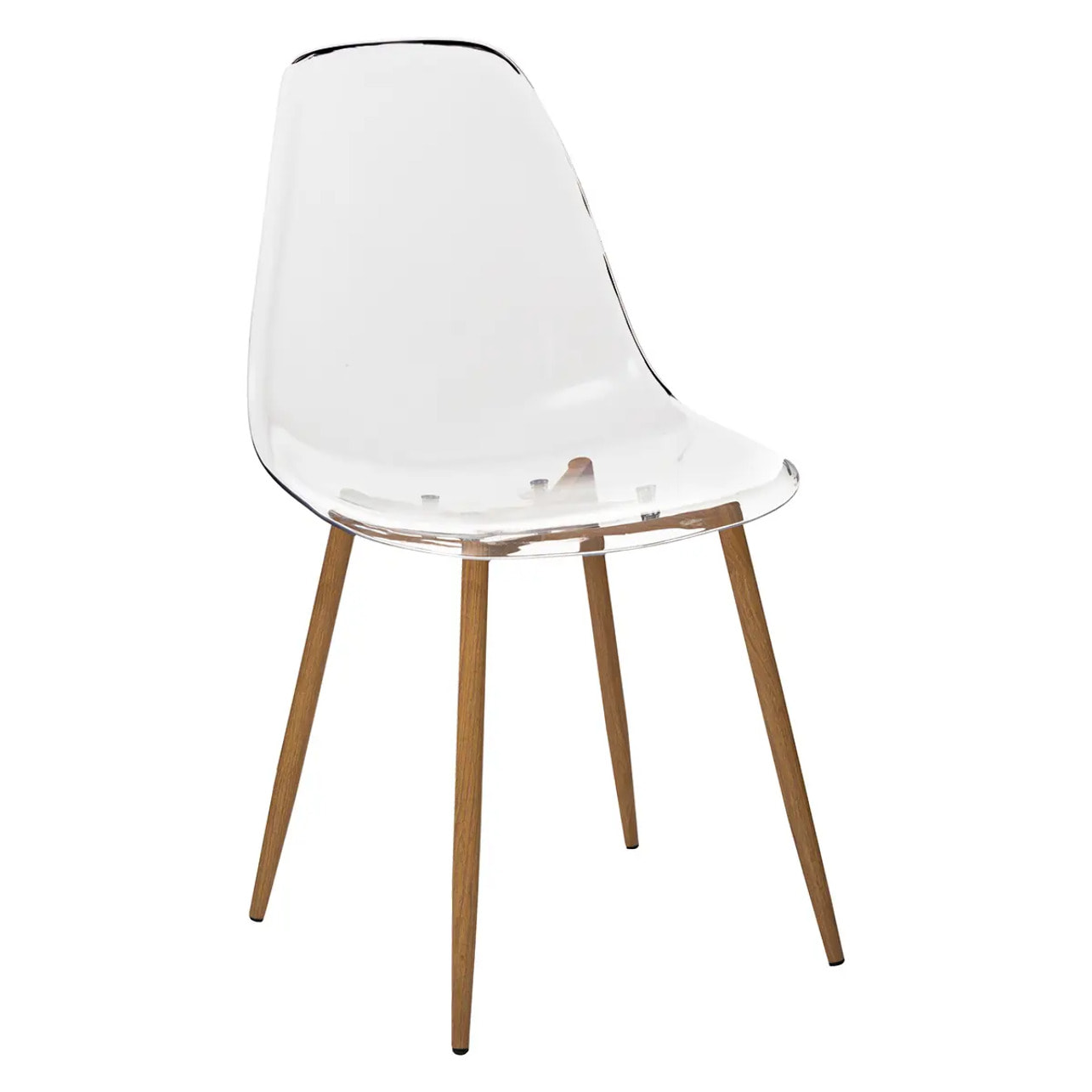 Chaise "Taho" 44cm transparent