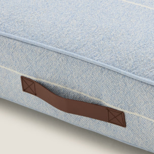 Cojín palet rayas Bolrichicompleto color azul