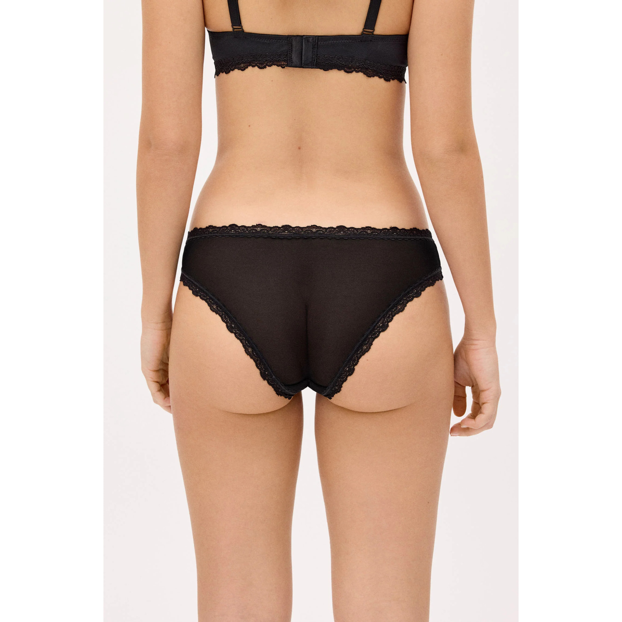 Slip brasiliano donna Nero