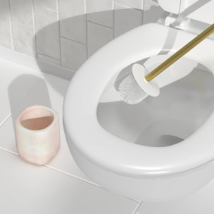 Brosse wc Cloudy blanc H 36 cm