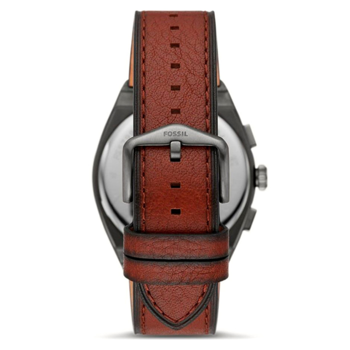 Reloj Fossil FS5799 Hombre Analogico Cuarzo con Correa de Cuero