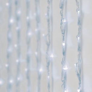 luz de cortina con 320 luces led con controlador 100x200cm