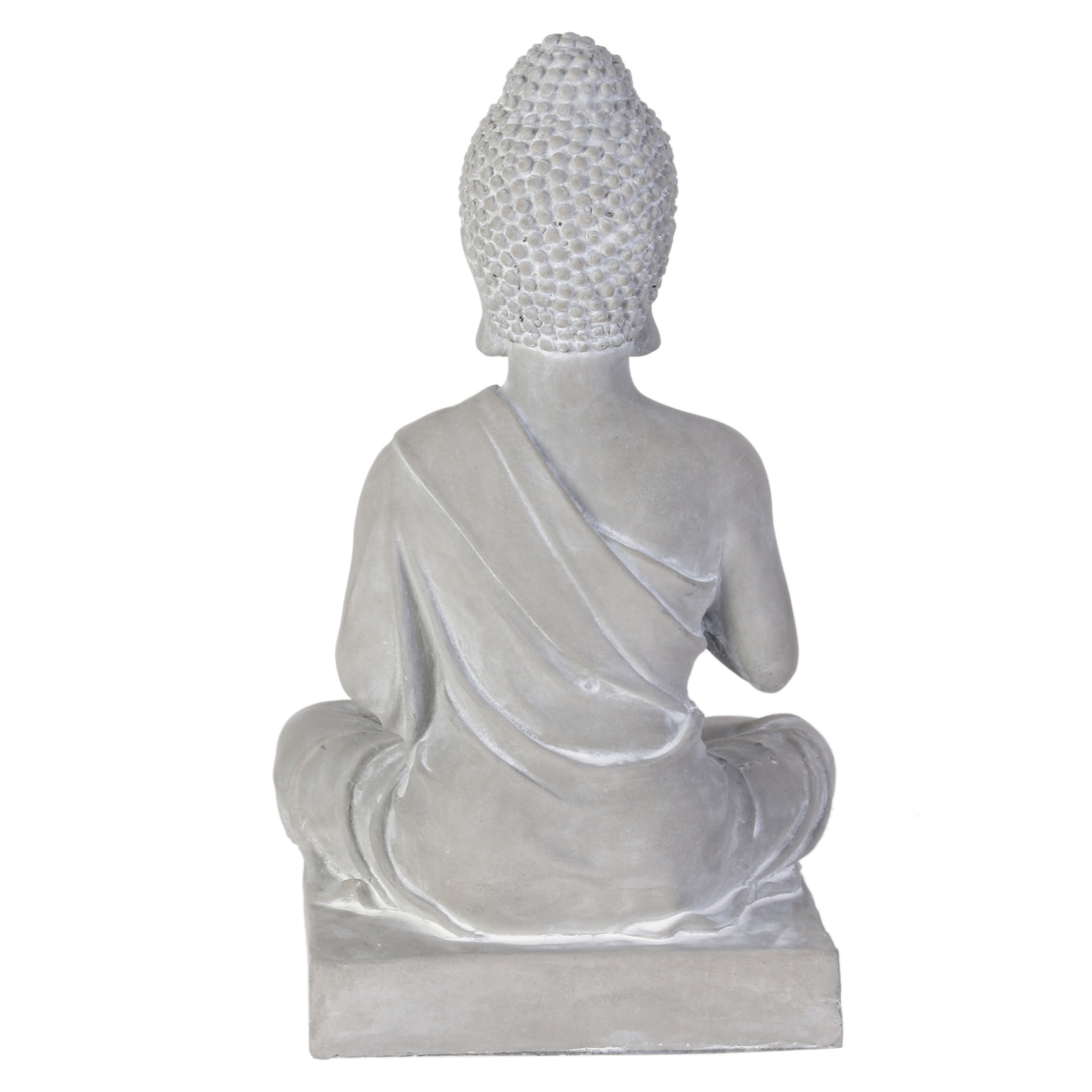 Bouddha Assis Ciment 27cm