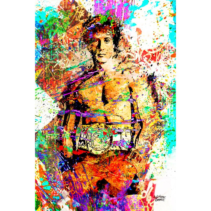 Tableau balboa street art  Tableau alu Dibond