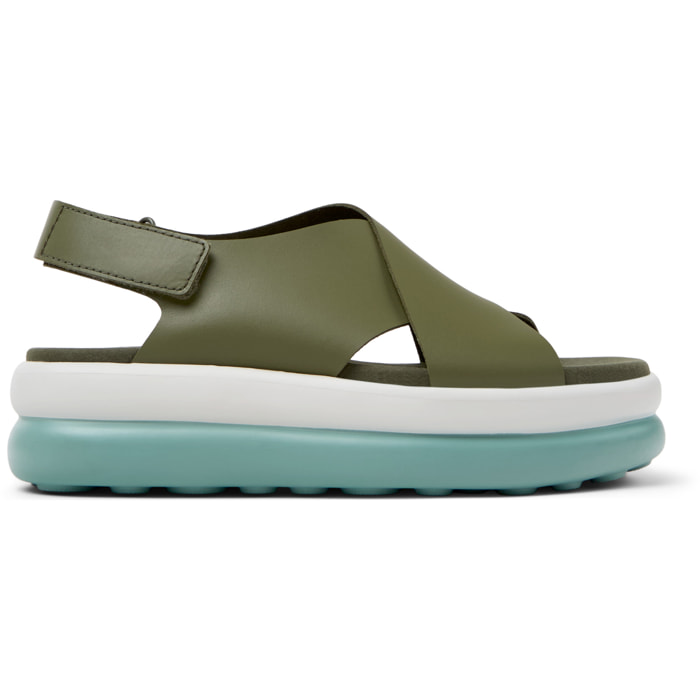 Sandali - CAMPER Pelotas Flota Up - Verde - Pelle liscia