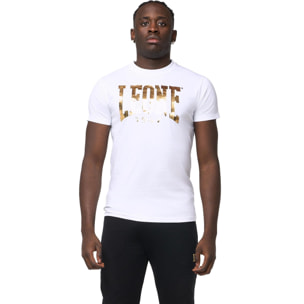 Camiseta de manga corta hombre Leone New Gold logo