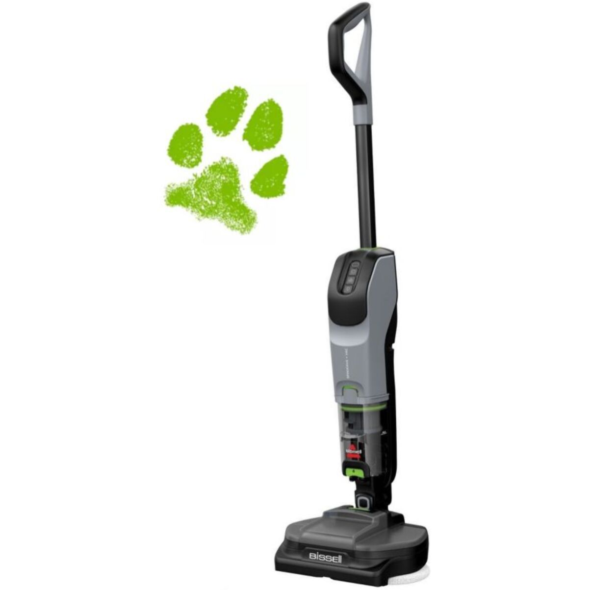 Aspirateur laveur BISSELL SpinWave + Vac PET pro B3898N