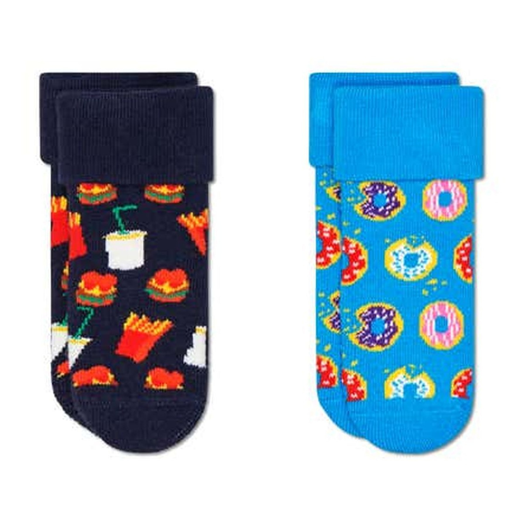 Calcetines pack-2 kids junk food terry