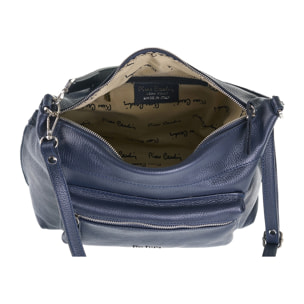 Borsa a spalla da donna Made in Italy - Modello Seraphina - 100% pelle - 35.0 x 23.0 x 20.0 cm