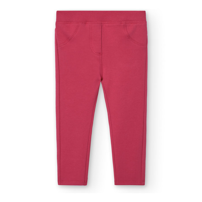 Pantalón felpa elástica de bebé -BCI