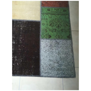 Tapis salon et chambre fait main en laine motif traditionnel