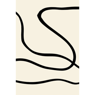 Tableau line art bold Toile imprimée