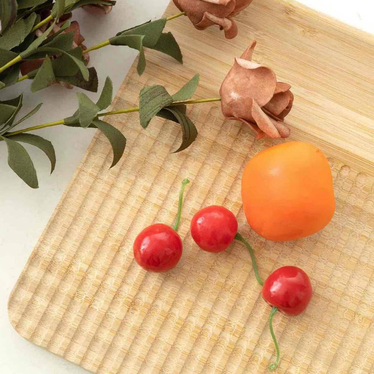 Scaffale in bamboo naturale 5 ripiani 60x26x130 cm