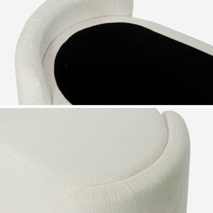 Banc coffre, bout de lit contemporain tissu KALO