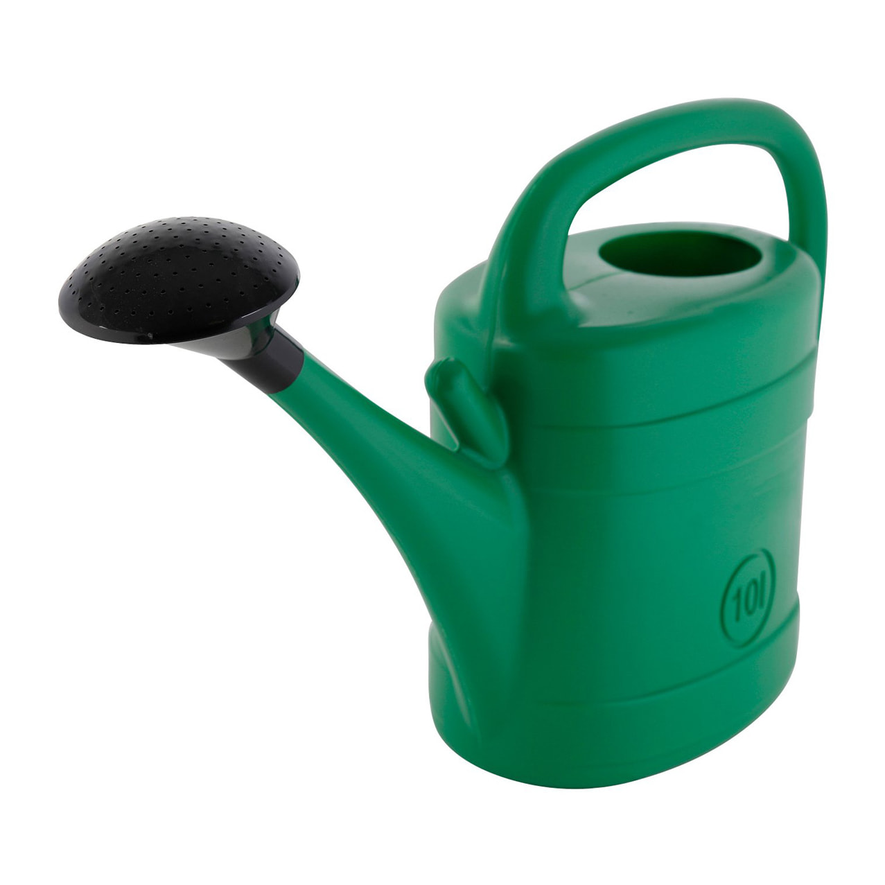 Regadera Spring de 10 litros en color verde con difusor en forma de ducha