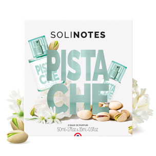 Pistache - Coffret Eau de Parfum 50 ml + 15 ml