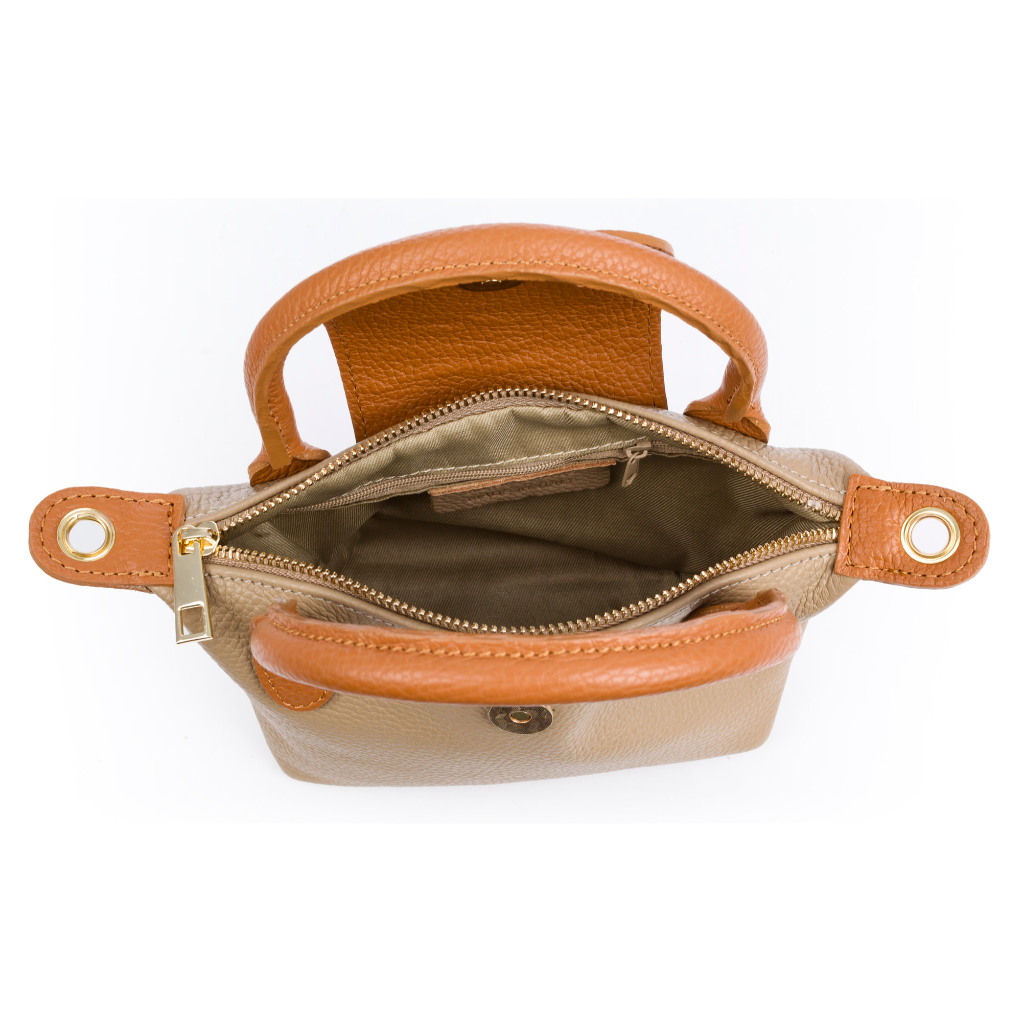 Baucina Borsa a mano Donna. Pelle autentica Dollaro.