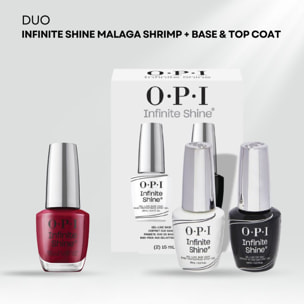 Duo Infinite Shine - Base et Top Coat Duo Pack - 30ml Infinite Shine - Malaga Wine - 15ml