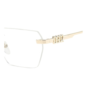 Gafas de Vista Dsquared2 D2 0102 3YG de Metal Hombre 58 mm
