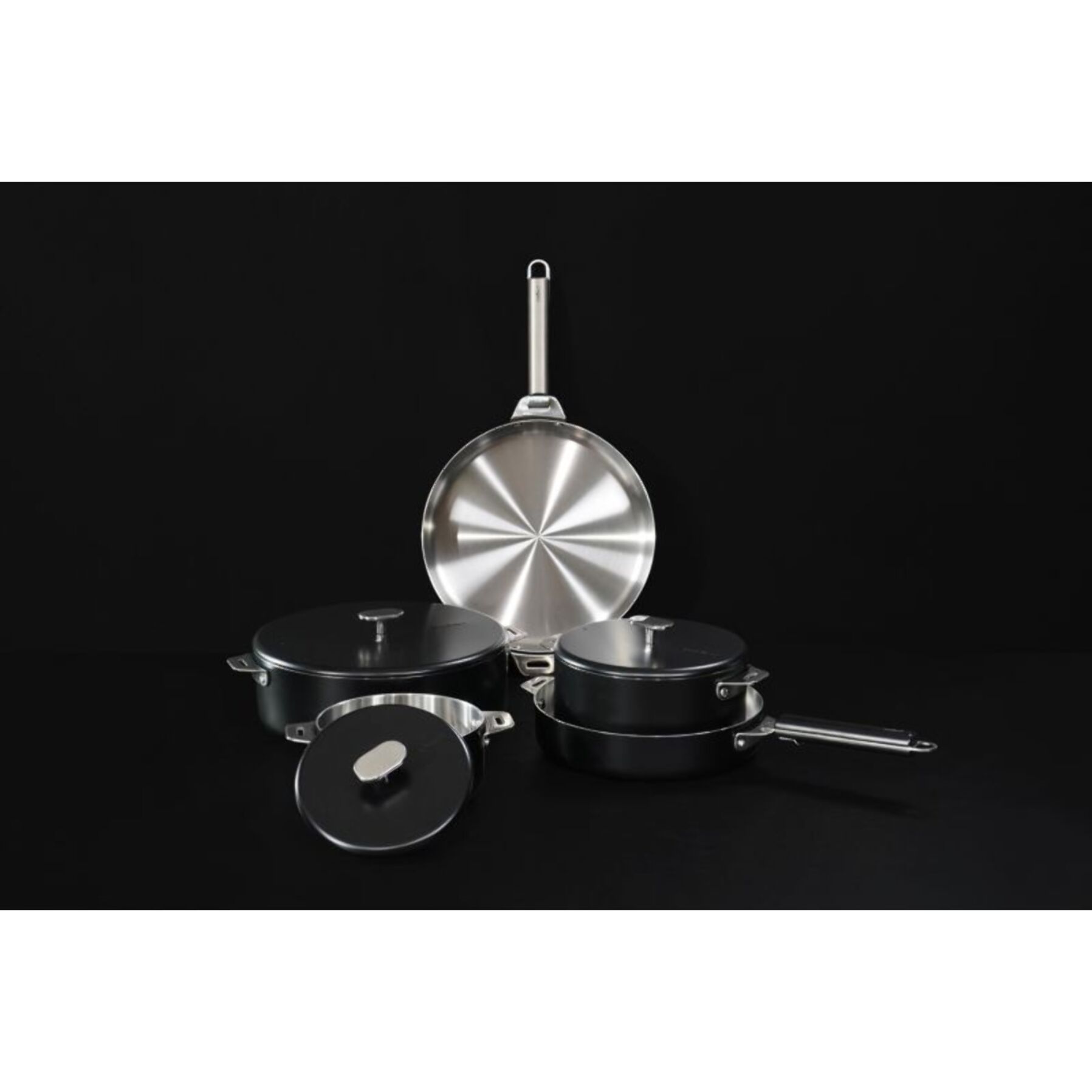 Casserole COOKUT LA MERVEILLEUSE  INOX 20CM - GRAPHITE