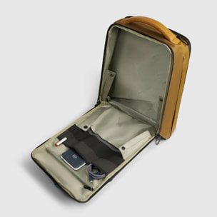 Piquadro Zaino porta pc e iPad® in tessuto riciclato e materiale bio-based con protezioni antiurto e RFID