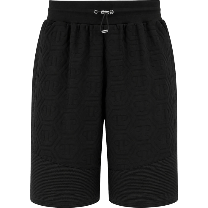 PHILIPP PLEIN Pantalones cortos de chándal MONOGRAM