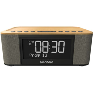 Radio réveil KENWOOD CRST40DABM Bois