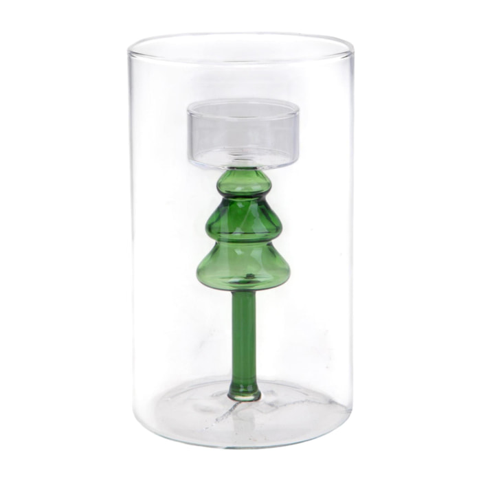 Portatealightcon albero - Pezzi 4 - VERDE - Bianchi Dino SpA