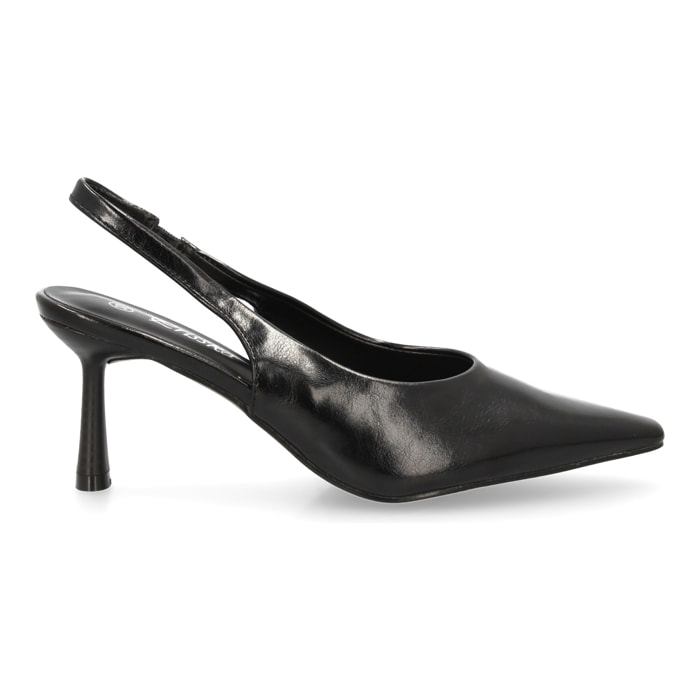 Zapato de Salón destalonado con punta fina