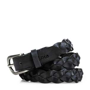 Cinturon Lois De Piel Negro 110