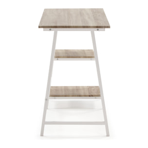 Esritorio Lisboa en color negro/blanco