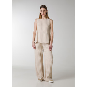 DEHA - Pantalone CUPRO WIDE LEG PANTS in Cupro per donna