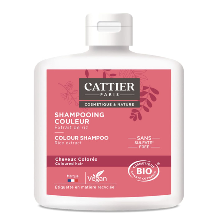 Shampooing Couleur - Cheveux Colorés - Sans Sulfate 250 ml