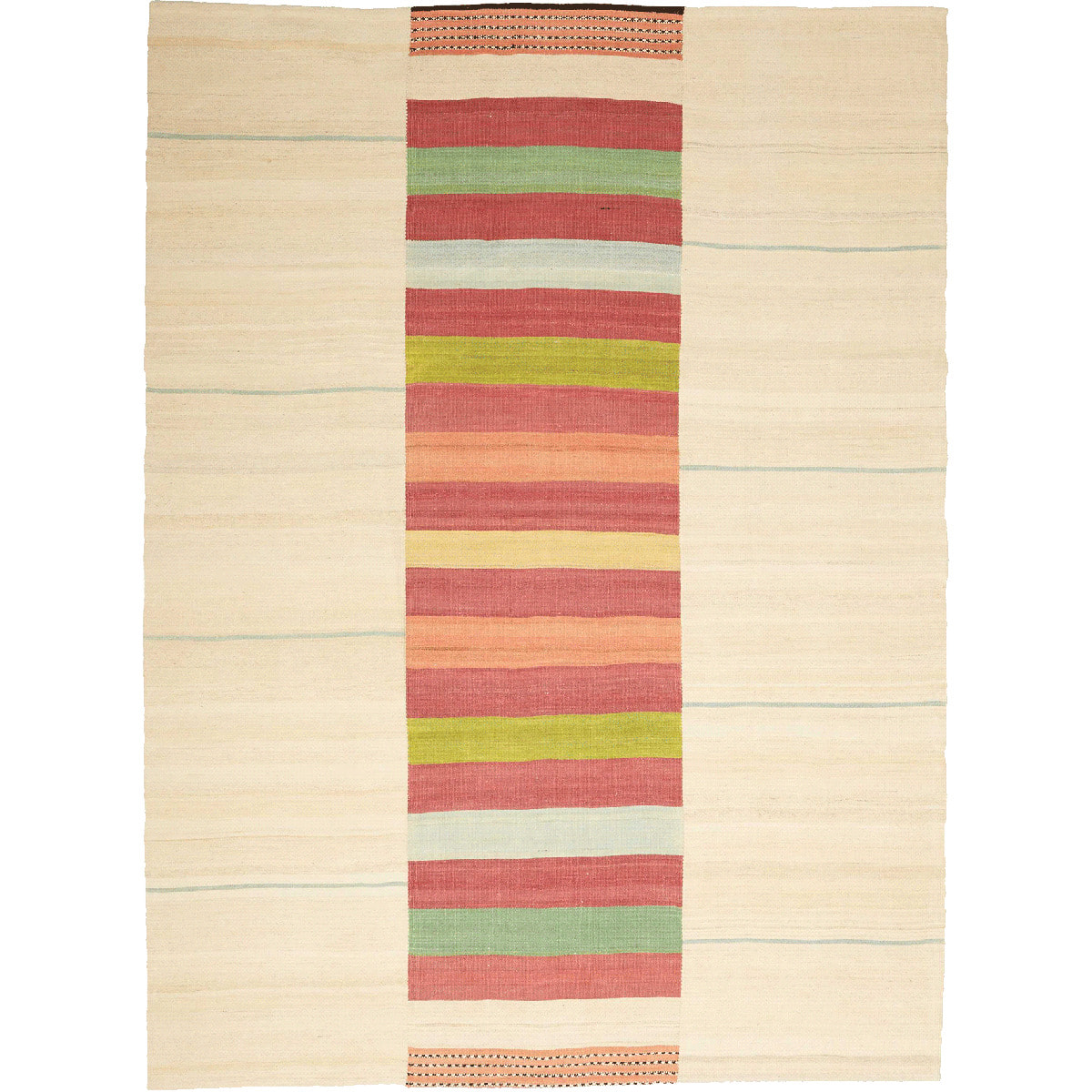 Authentique Tapis d'Orient kilim fait main en laine AA