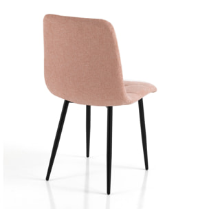 TOMASUCCI set 4 sedie FAFFY PINK EVO
