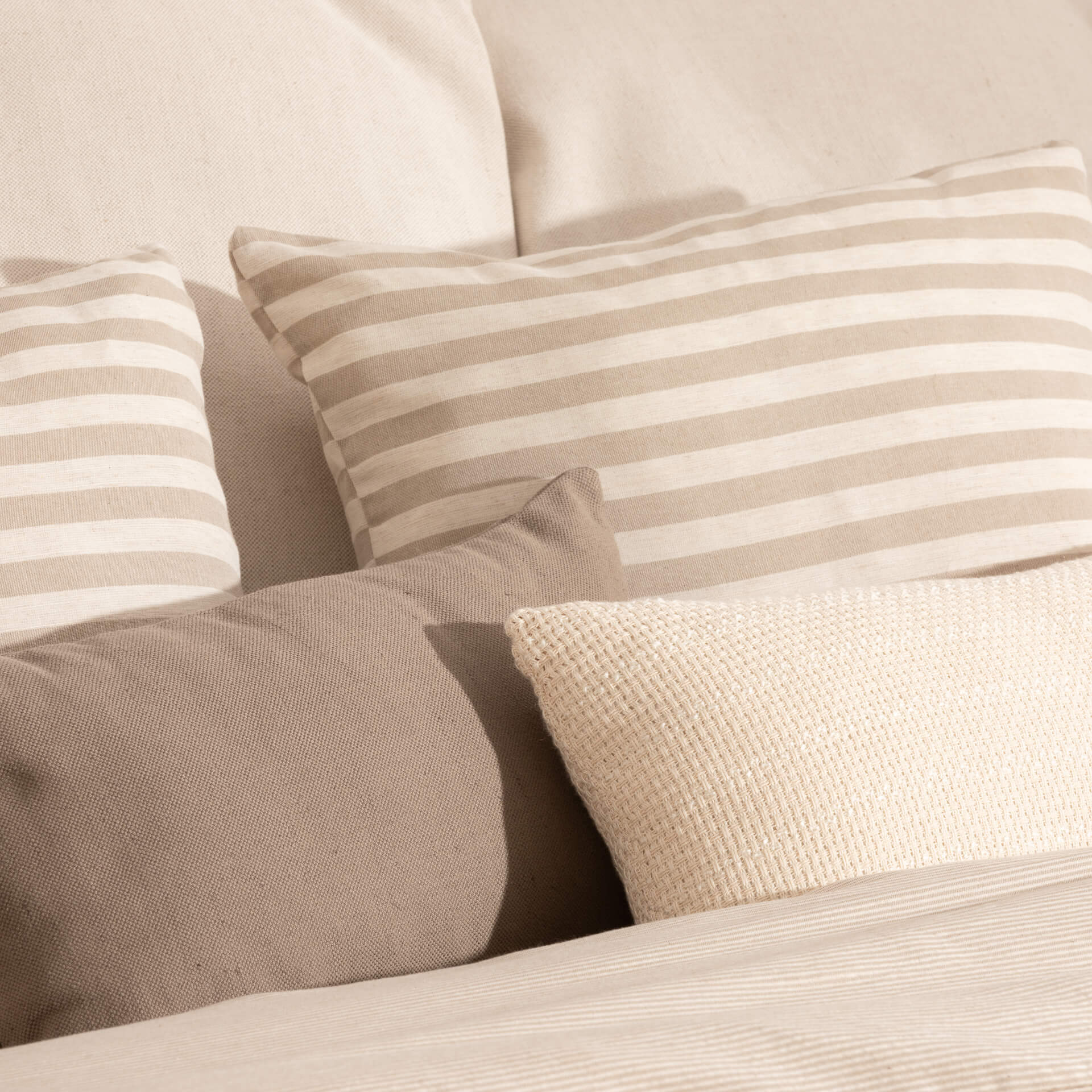Housse de couette jacquard Jávea Petit Tabac