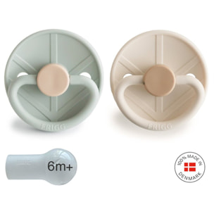 Frigg Pack 2 Chupetes Block Silicona Little Viking