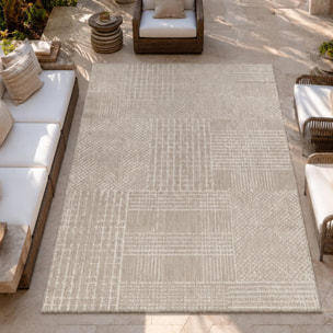 Tapis kilim, motif géométrique tissé, style artisanal LOHA 2