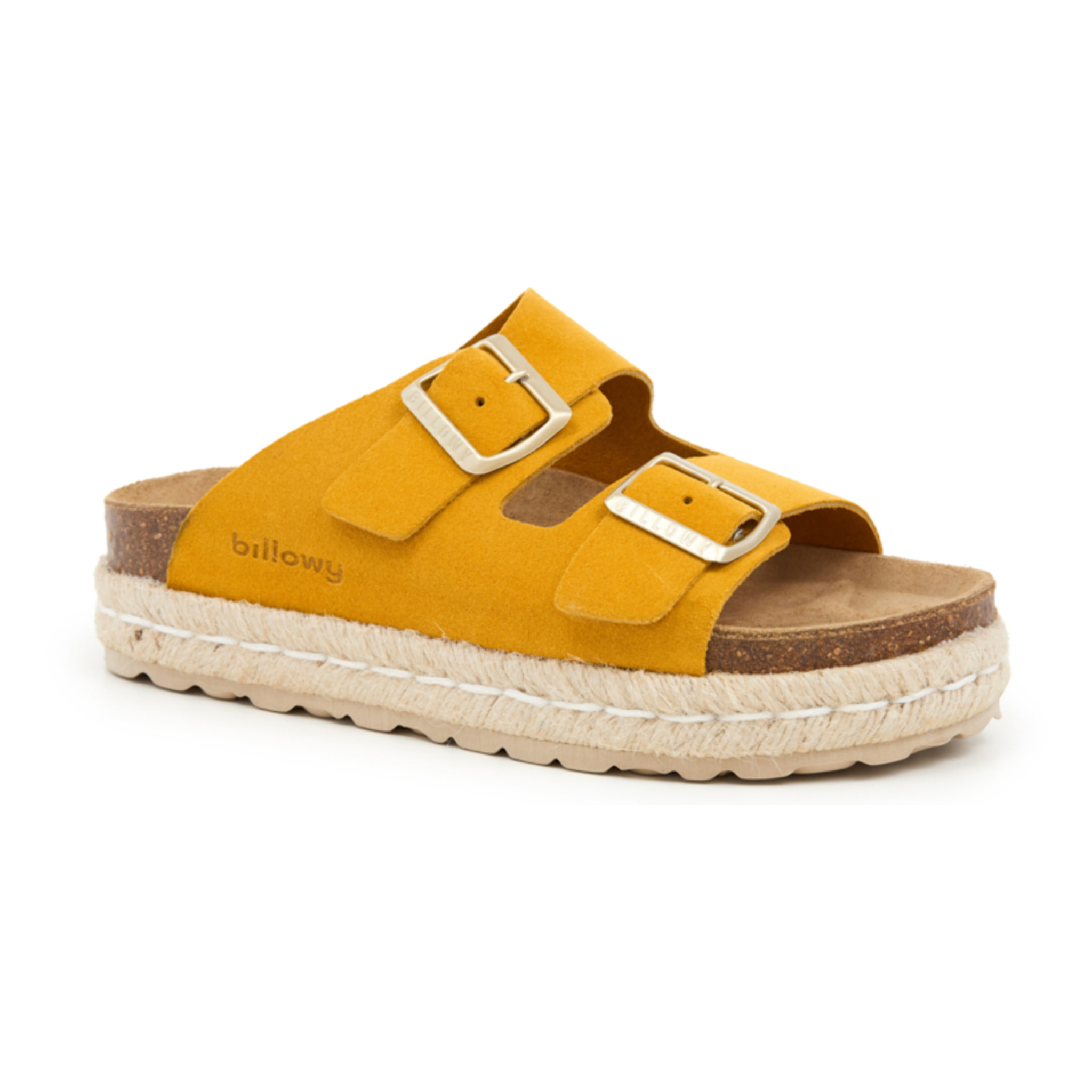 SANDALO CON ZEPPA BILLOWY GIALLO