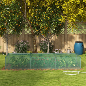 Serre de jardin serre à tomates filet protection porte HDPE vert